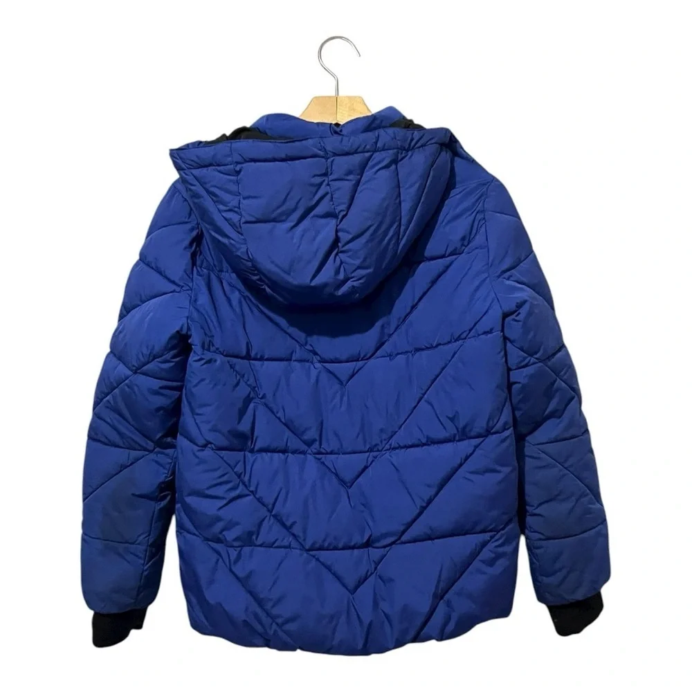 SCOTCH & SODA Kid Water Repellent Hooded Jacket Cobalt Blue Boys Size 12